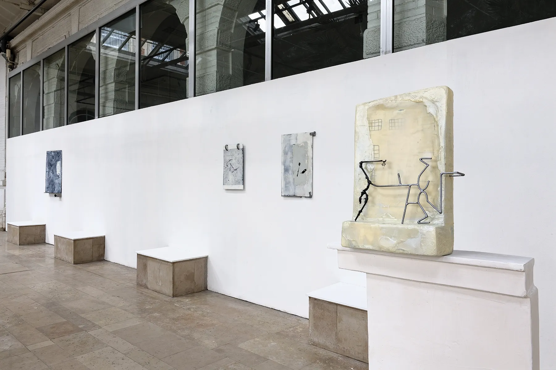 serrer, vue d'exposition